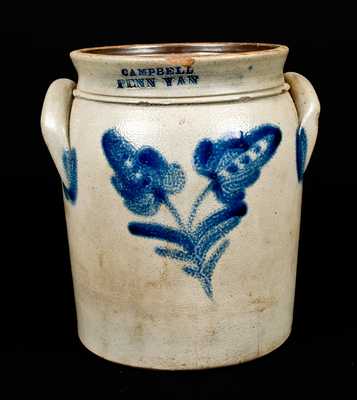 CAMPBELL / PENN YAN, New York Stoneware Jar