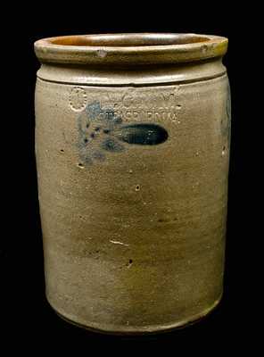 T. GRIM / STRASBURG, VA Stoneware Jar