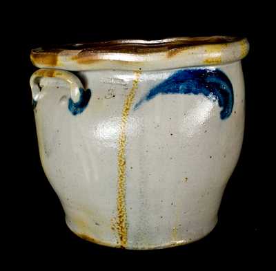 JOHN BELL / WAYNESBORO, PA Misshapen Stoneware Crock