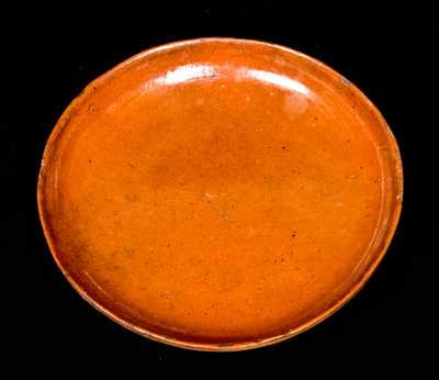 JOHN W. BELL / Waynesboro, Pa Redware Plate