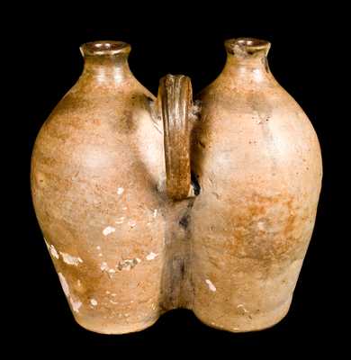 NEW HAVEN Stoneware Gemel with Incised Birds