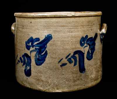 SOLOMON BELL / STRASBURG / Va Stoneware Cake Crock