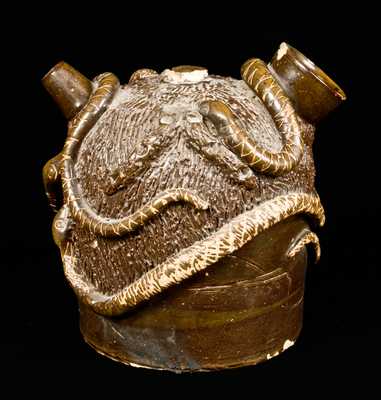 Very Rare Ohio Stoneware Snake Jug