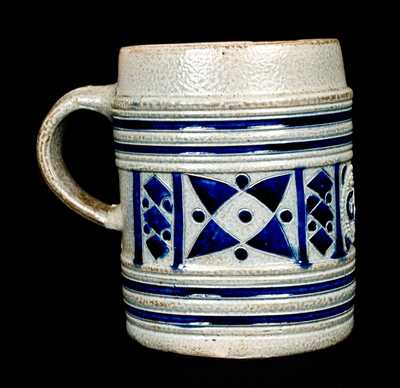 Large Westerwald "GR" Stoneware Mug, c1740