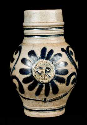 Westerwald Stoneware "GR" Jug, circa 1740