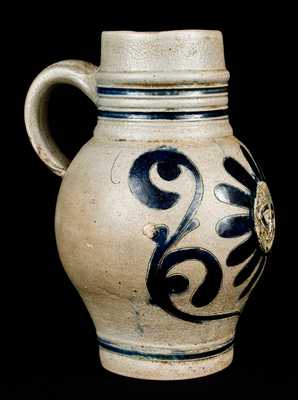 Westerwald Stoneware "GR" Jug, circa 1740