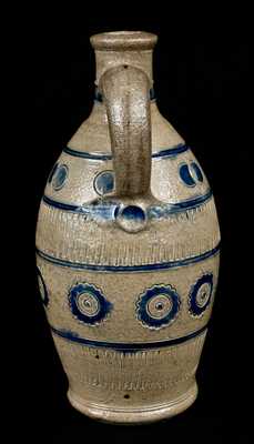 Unusual Westerwald Stoneware Jug, circa 1740