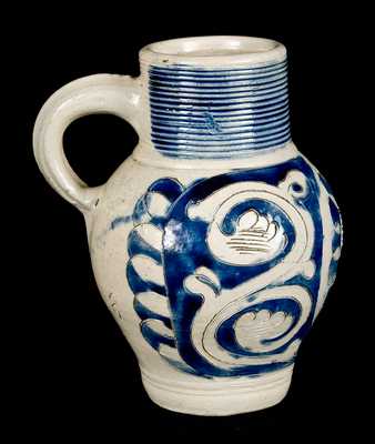 Fine Westerwald Stoneware "GR" Jug, circa 1770