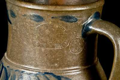 L.D. FUNKHOUSER & CO / STRASBURG, VA Stoneware Pitcher
