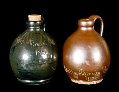 1884 Anna Pottery "Little Brown Jug"