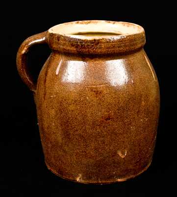 J. EBERLY & CO. / STRASBURG, VA Redware Bean Pot