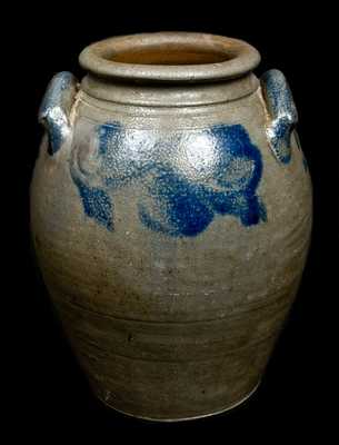 Stoneware Jar att. J. P. Schermerhorn Richmond, VA