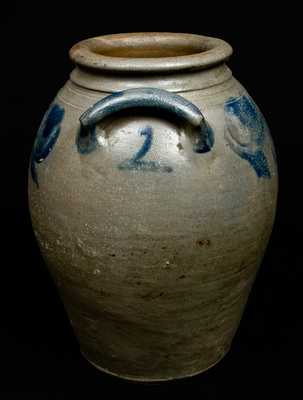 Stoneware Jar att. J. P. Schermerhorn Richmond, VA