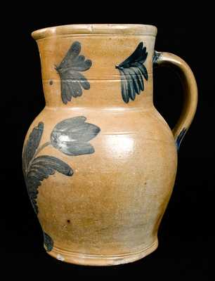 Chester County, PA Stoneware Pitcher, attrib. R.J. Grier