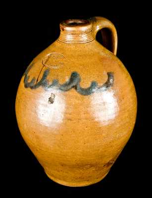 "C. CROLIUS / MANUFACTURER / NEW-YORK Stoneware Jug