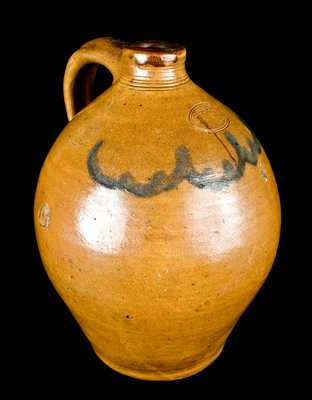 "C. CROLIUS / MANUFACTURER / NEW-YORK Stoneware Jug