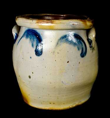 JOHN BELL / WAYNESBORO, PA Misshapen Stoneware Crock