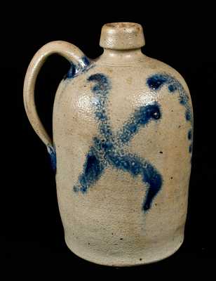 Philadelphia Stoneware Jug, Remmey Pottery