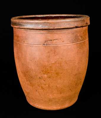 JOHN BELL / WAYNESBORO, PA Redware Cream Jar