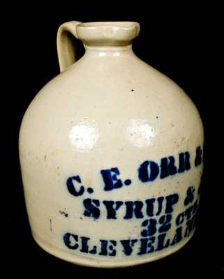 CLEVELAND, NY Stoneware Syrup Jug