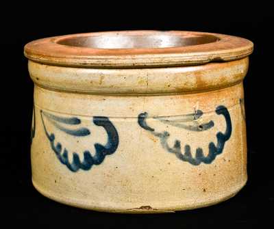 Haddonfield, New Jersey Stoneware Butter Crock
