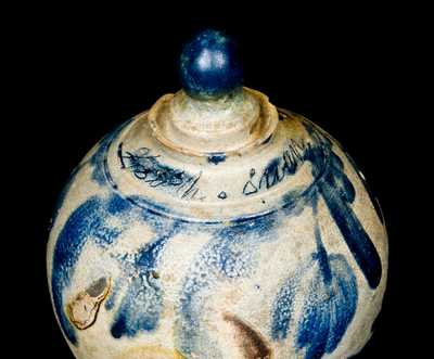 Remmey Stoneware Presentation Bank, Dated 1832