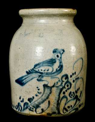 NEW YORK STONEWARE CO, Fort Edward, NY Bird Crock