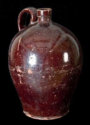 I. BELL, John Bell, Waynesboro, PA Redware Jug