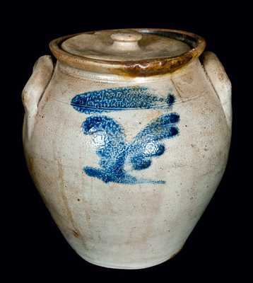 THOMAS D. CHOLLAR / CORTLAND, New York, Lidded Stoneware Jar