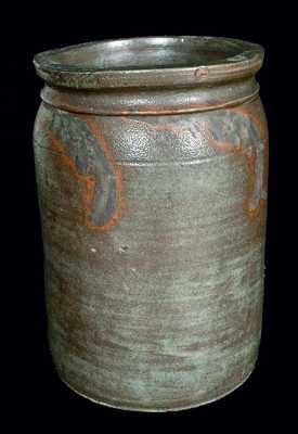 Strasburg, Virginia, Stoneware Jar w/ Manganese Decoration