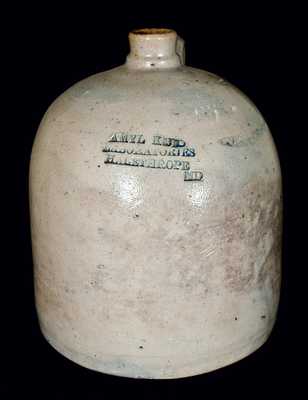 Halethorpe, MD Advertising Stoneware Jug