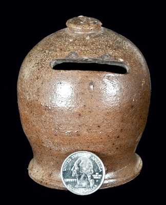 Salt-Glazed Stoneware Bank