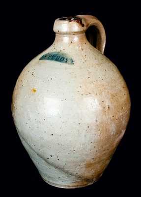 S. PURDY Ohio Stoneware Jug