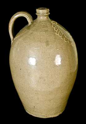 CHANDLER / MAKER, Edgefield, SC Stoneware Pottery Jug