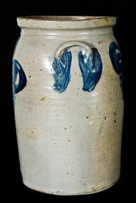 KEESEE & PARR / RICHMOND, / VA Stoneware Jar