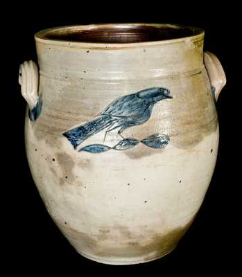 Manasquan, New Jersey Stoneware Bird Crock