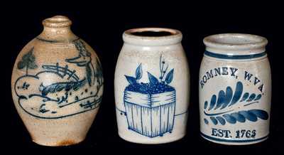 (3) Reproduction Stoneware Pieces