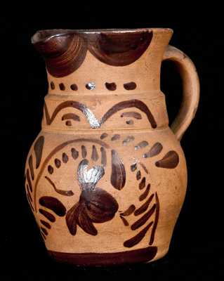 Small-Sized Tanware Pitcher (New Geneva, Pennsylvania)