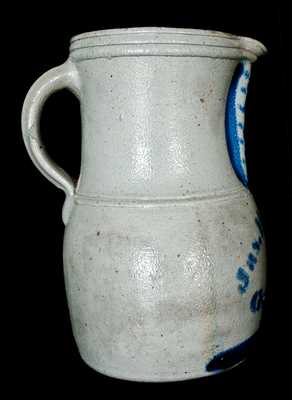 JAS. HAMILTON & CO. / GREENSBORO / Pa. Stoneware Pitcher