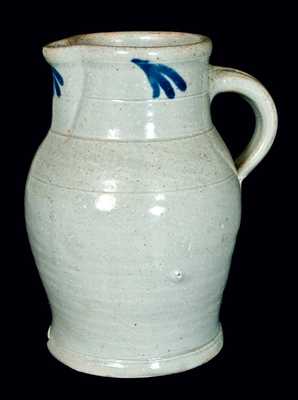 Bristol Slip Stoneware Pitcher, attrib. Thomas Haig, Jr, Philadelphia