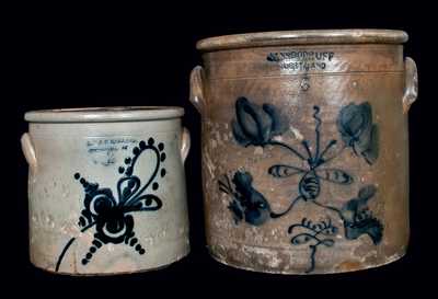 (2) Northeastern U.S. Stoneware Crocks