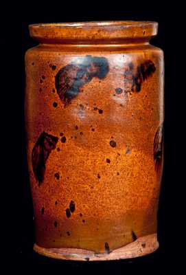 Redware Jar, probably New England