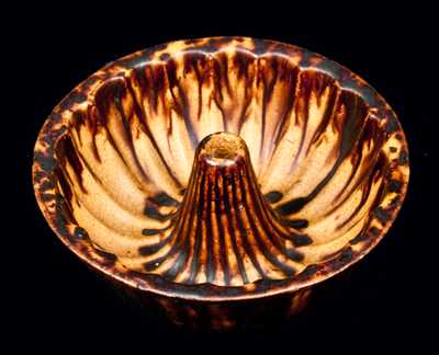 Redware Mold, probably Pennsylvania