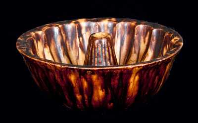 Redware Mold, probably Pennsylvania