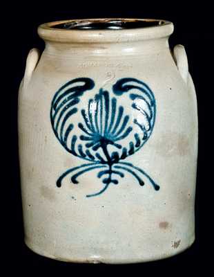 EDMANDS & CO, Boston, Massachusetts Stoneware Jar