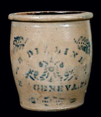 L.B. DILLINER / NEW GENEVA, PA Stoneware Jar