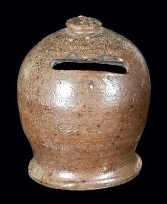 Salt-Glazed Stoneware Bank