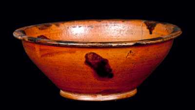 Redware Bowl, probably New England
