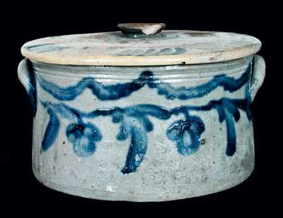 Philadelphia Stoneware Cake Crock w/ Lid