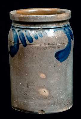 J. KEISTER & CO. / STRASBURG, VA Stoneware Jar